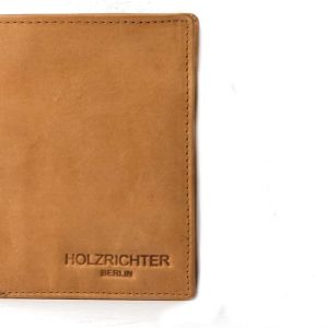 HOLZRICHTER BERLIN Premium Geldbörse aus Leder