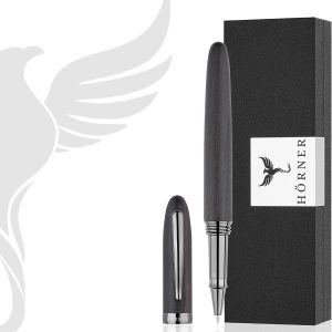 Hochwertiger Holz-Tintenroller I Premium Geschenkbox